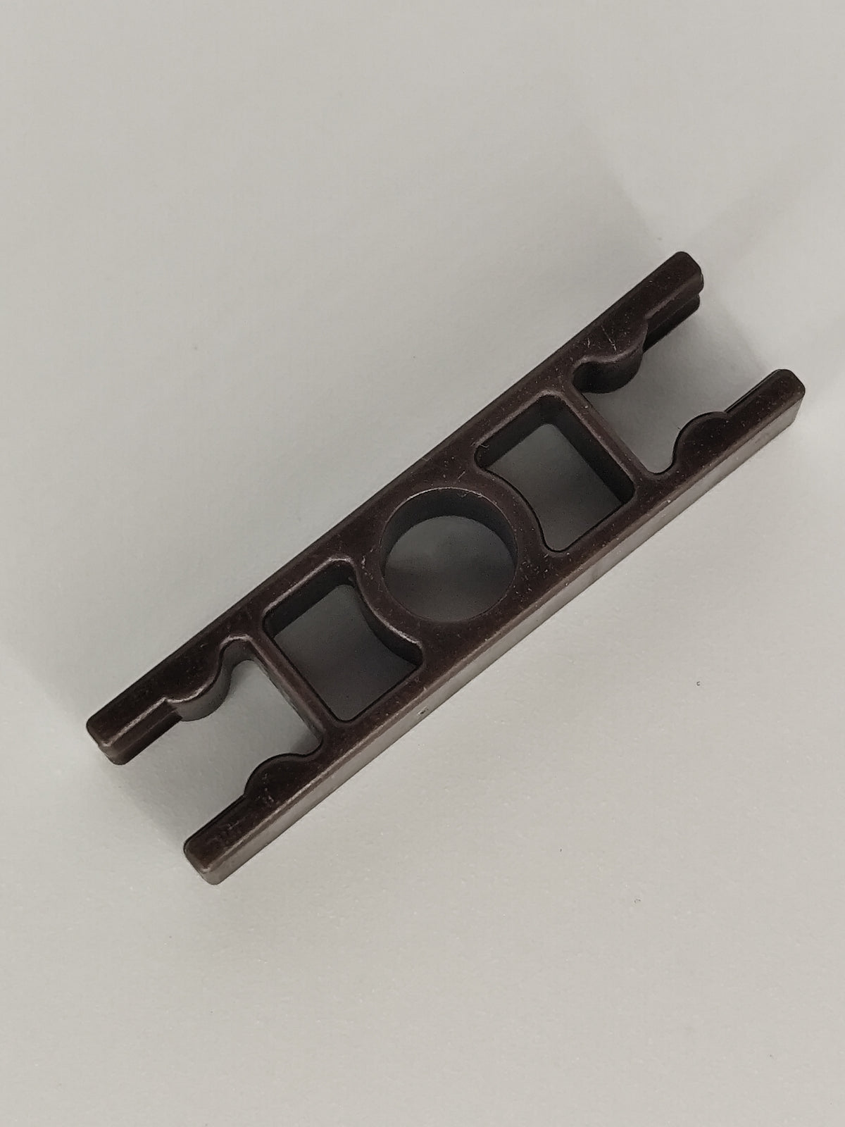 K'NEX Connector Brown 2-way Straight