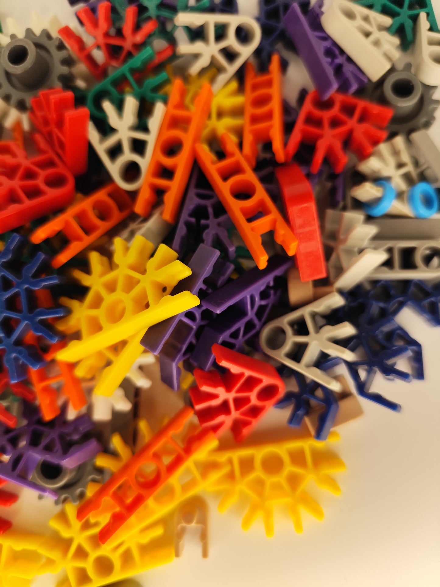 K'NEX Classic Connectors | Bulk Mixed Pack | Choose 100, 200 or 500 pcs