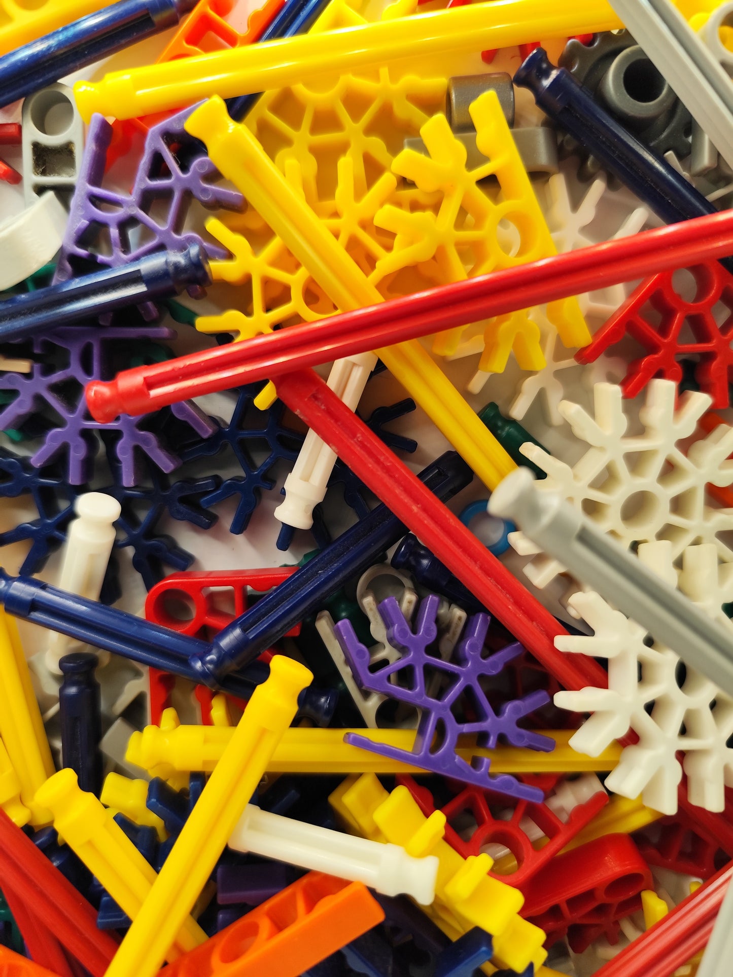 K'NEX Classic Rods & Connectors Bulk Pack | Choose 200 or 500 pcs |