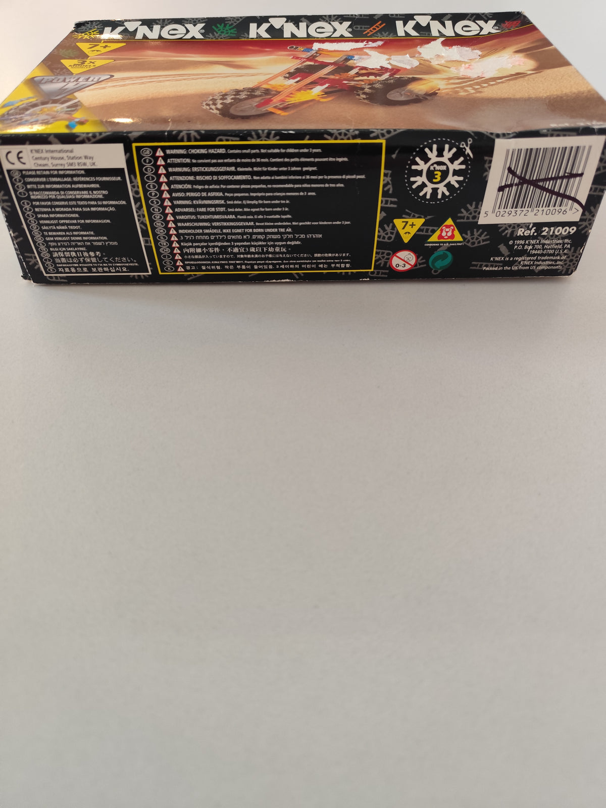 K'nex sealed Rubber Band Speedster 21009